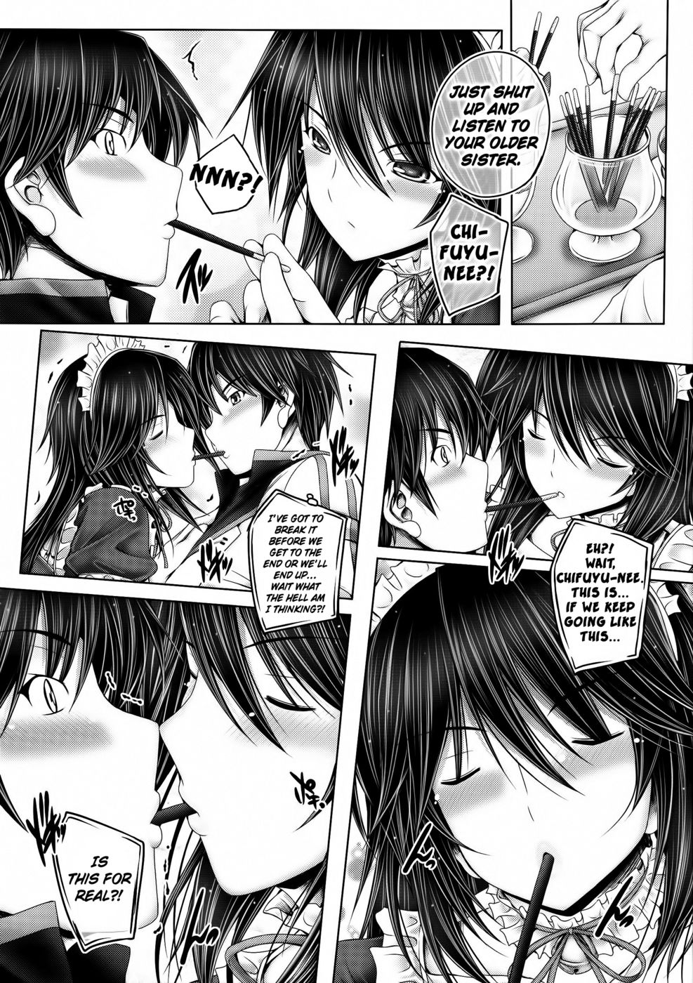 Hentai Manga Comic-A Birthday Party All Alone with Chifuyu-nee-Read-5